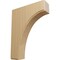 Ekena Millwork 1 3/4"W x 6"D x 8"H Clarksville Bracket, Cherry BKTW02X06X08CVCH - alternate 1